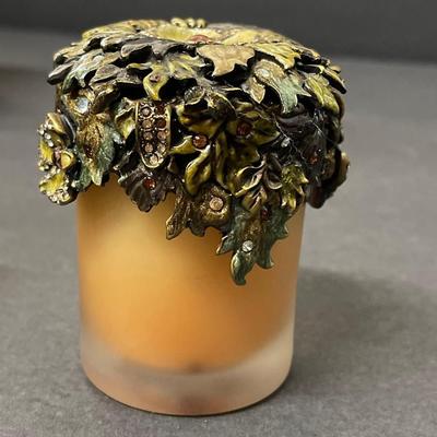 Jay Strongwater Jeweled Scented Candle