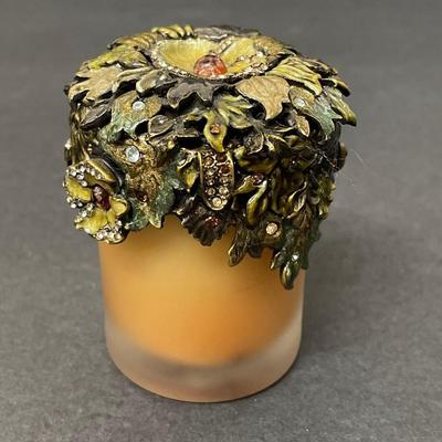 Jay Strongwater Jeweled Scented Candle