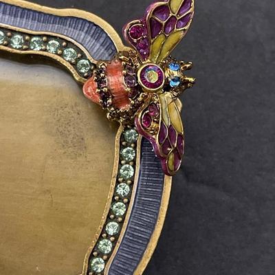 Jay Strongwater Jeweled Butterfly Mini Frame