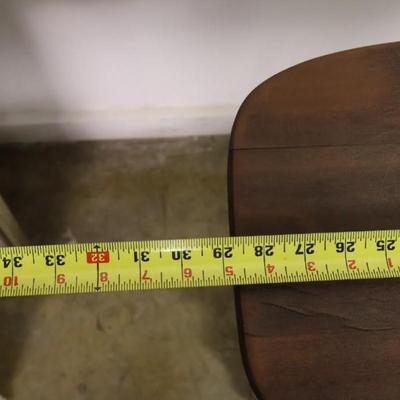 Two Tone Side Table with Magazine Rack