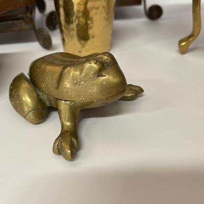 Lot of Home Accents, Brass & Earth Tones