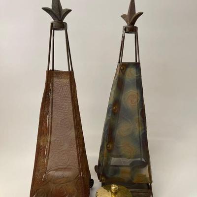 Lot of Home Accents, Brass & Earth Tones