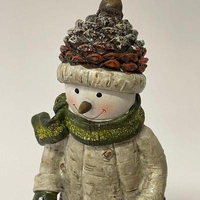 Lenox Skiing Birch Snowlady Figurine