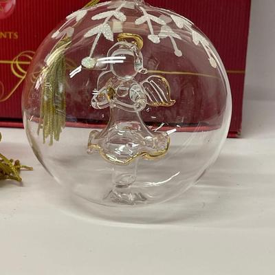 Lenox For the Holidays Crystal Wonder Ornaments