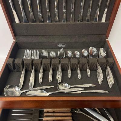 Stainless Steel Flatware Set, 88 pieces +