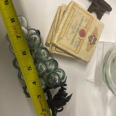 Lot of Wine Themed Bar Accessories