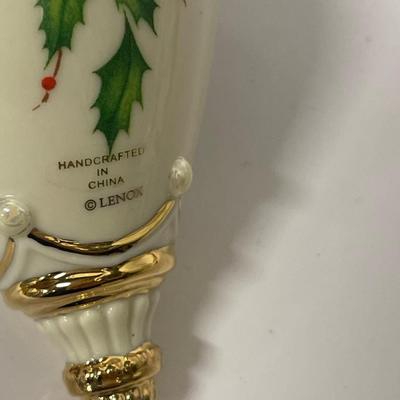 Lot of 5 Lenox Christmas Holiday Ornaments