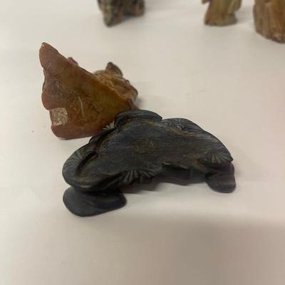 Lot of Authentic Vintage Chinese Soapstone Figurines