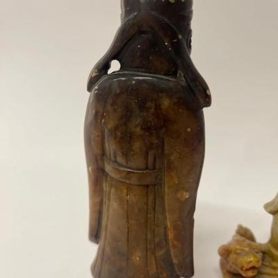 Lot of Authentic Vintage Chinese Soapstone Figurines