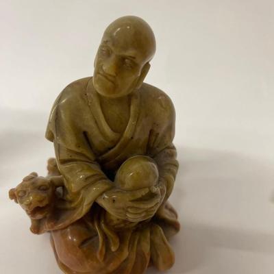 Lot of Authentic Vintage Chinese Soapstone Figurines
