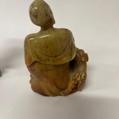Lot of Authentic Vintage Chinese Soapstone Figurines
