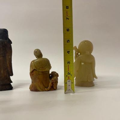 Lot of Authentic Vintage Chinese Soapstone Figurines