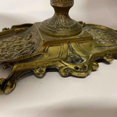 Antique Brass Scale with Brass Pans