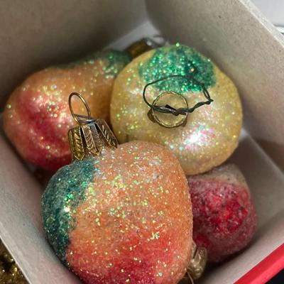 Lot of Vintage Style Christmas Ornaments