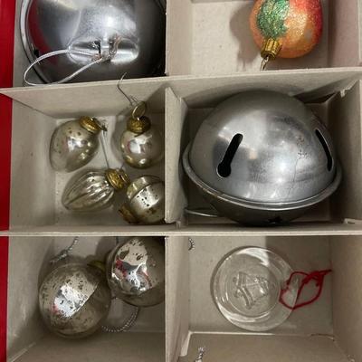 Lot of Vintage Style Christmas Ornaments