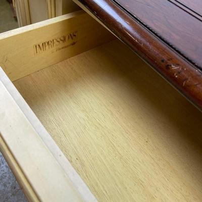 Thomasville Impressions 2 Tone Wood Coffee Table