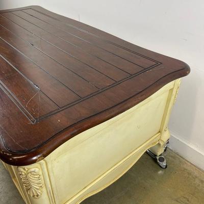 Thomasville Impressions 2 Tone Wood Coffee Table