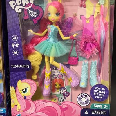Lot of 3 My Little Pony Figurines, New In Boxes