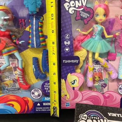 Lot of 3 My Little Pony Figurines, New In Boxes
