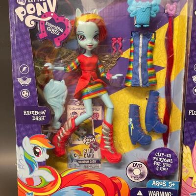 Lot of 3 My Little Pony Figurines, New In Boxes