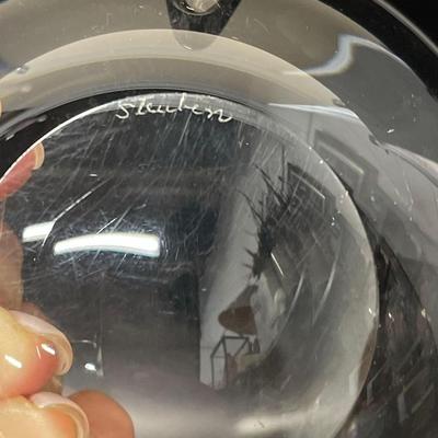 Vintage Steuben Glass Ashtray