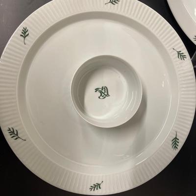 Dansk Olive Branch Quiche Dish & Chip & Dip