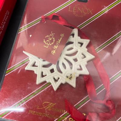 Lot of Lenox & Gorham Ornaments