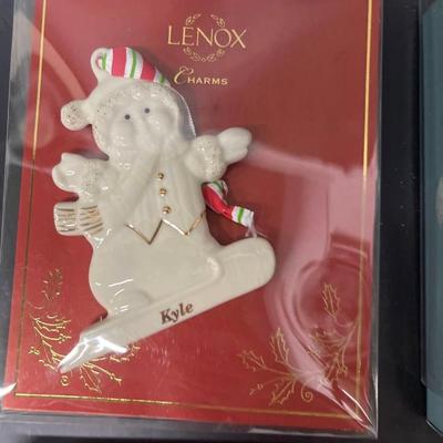 Lot of Lenox & Gorham Ornaments