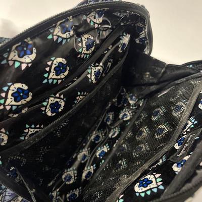 Vera Bradley Bramble Handbag & Matching Toiletry Case