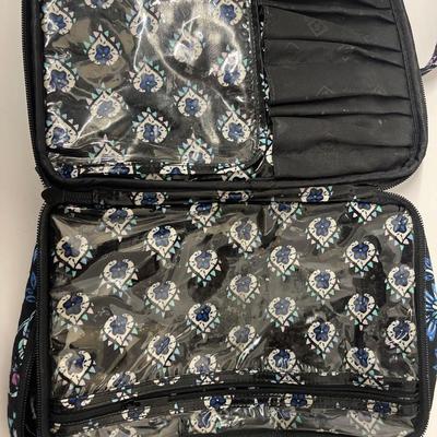 Vera Bradley Bramble Handbag & Matching Toiletry Case