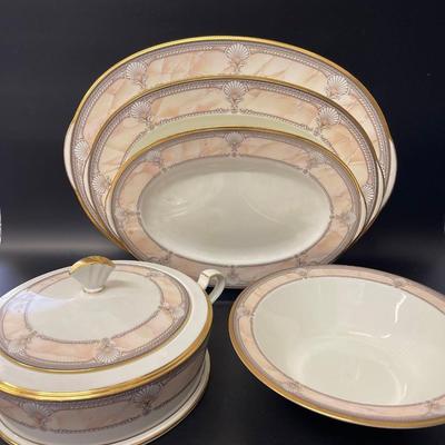 Lot of Noritake Pacific Majesty China Serving Pieces