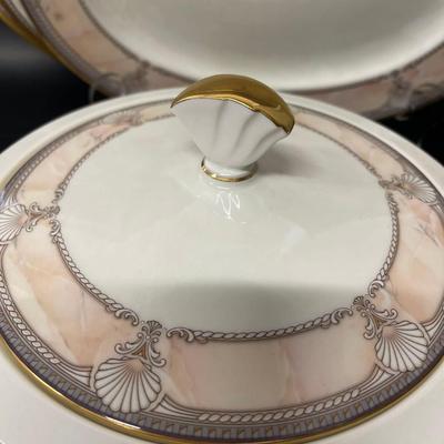 Lot of Noritake Pacific Majesty China Serving Pieces