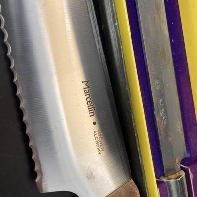 Lot of 3 Kitchen Knives