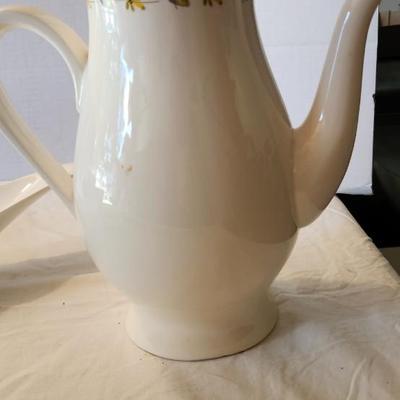 MCM severing Bowls, Fiesta and Janina Vintage Porcelain Coffee Pot