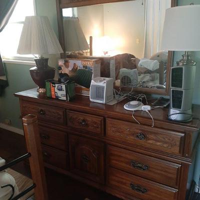 Dresser with mirror $125.00