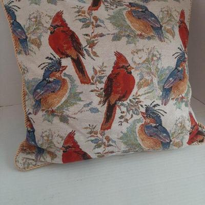 Two Redbird pillows $10.00 each
