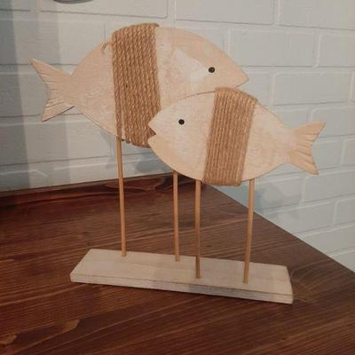 Fish decor $5.00