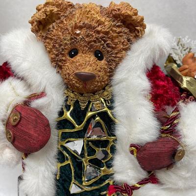 Noel Christmas Statue Figurine Santa Bear