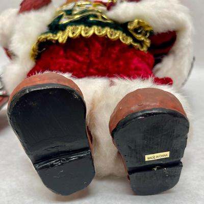 Noel Christmas Statue Figurine Santa Bear