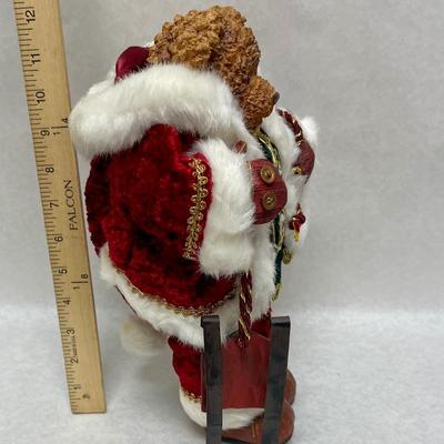 Noel Christmas Statue Figurine Santa Bear