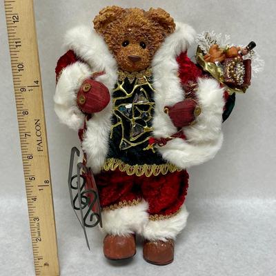 Noel Christmas Statue Figurine Santa Bear
