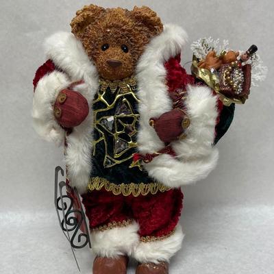 Noel Christmas Statue Figurine Santa Bear