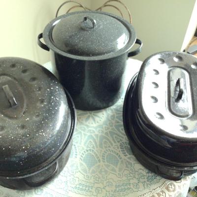 Enamel Pots and Pans