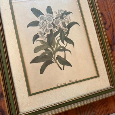 Framed art lot