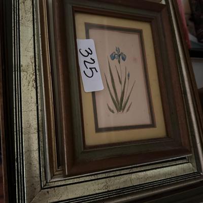 Framed art lot