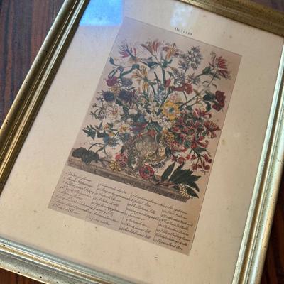 Framed art lot
