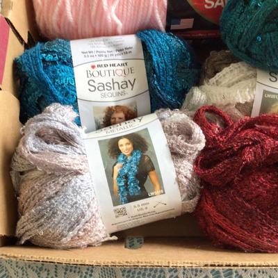 Red Heart Yarn Lot