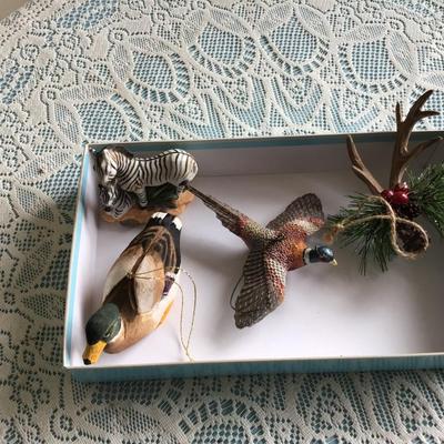 Animal Ornament Lot