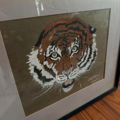 Framed art lot