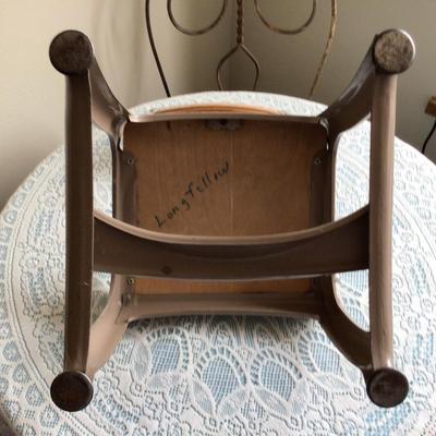 Wood Metal Child’s Chair